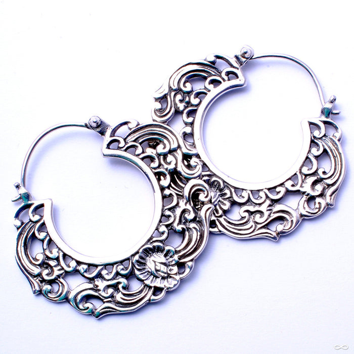 Duchess Earrings from Maya Jewelry in Silver