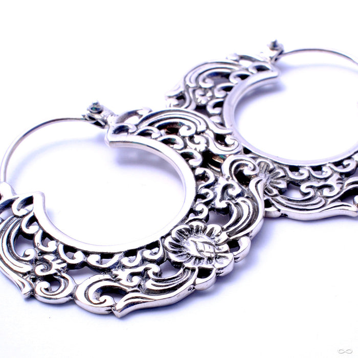 Duchess Earrings from Maya Jewelry in Silver