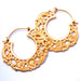 Duchess Earrings from Maya Jewelry in Yellow Gold-plated Brass
