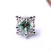 Princess Mini Kandy Press-fit End in Gold from BVLA with Seafoam Tourmaline