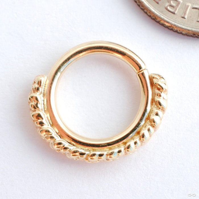 Milo Seam Ring in Gold from BVLA in 14k Yellow Gold