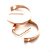 Kiki Earrings from Maya Jewelry in Rose-gold-plated Copper