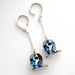 Crystal Skull Weights from Phoenix Revival Jewelry in Metallic Blue