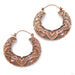 Empress Earrings from Maya Jewelry in Copper