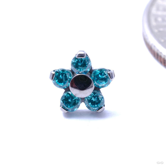 Flower Press-fit End in Titanium from NeoMetal