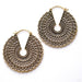 Forte Earrings from Maya Jewelry in Brass