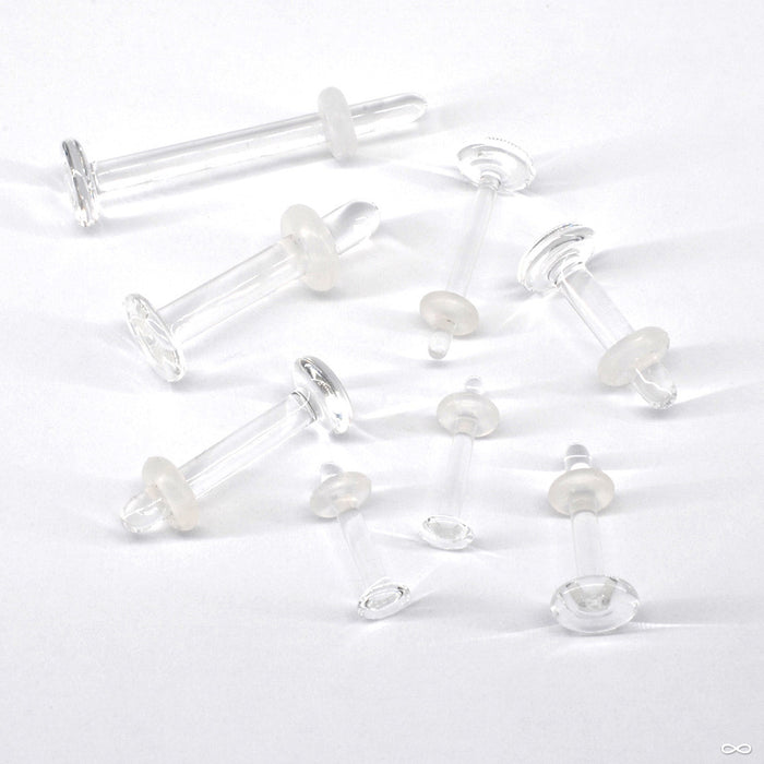Skin Tone Gorilla Glass Retainer Cartilage Earring Piercing Retainer Nose Stud