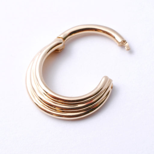 Hiranya Clicker in Gold from Venus by Maria Tash in Yellow Gold