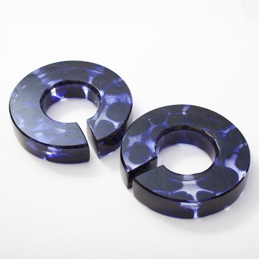 Power Hoop Weights in Purple from Gorilla Glass