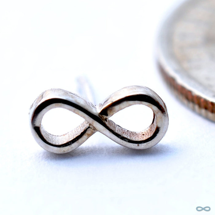 Infinity Press-fit End in Gold from BVLA in White Gold
