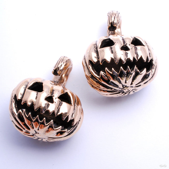Jack-O-Lantern Weights in Bronze from Blessings to You
