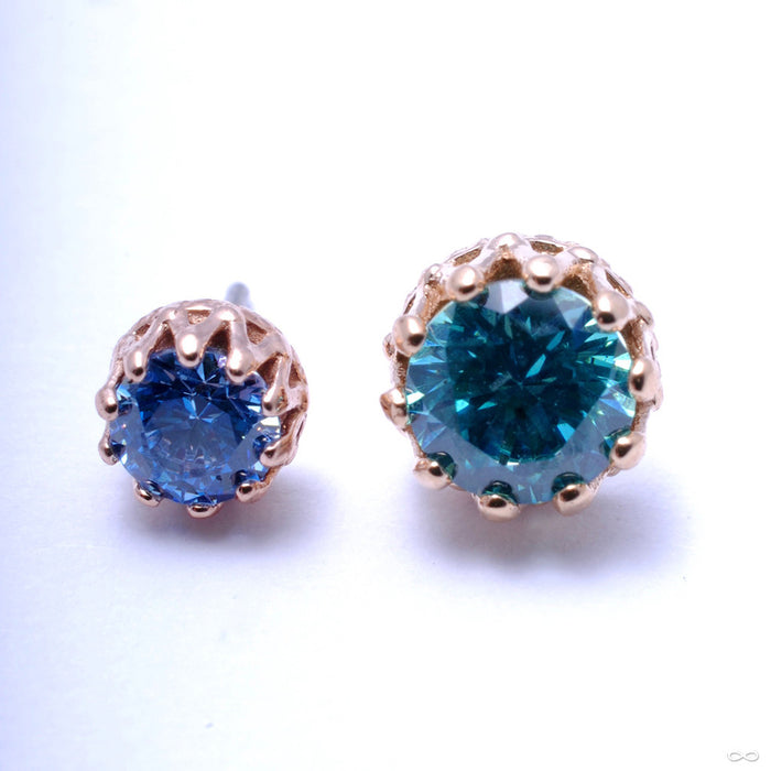 King Press-fit End in Gold from Anatometal in Small & Large
