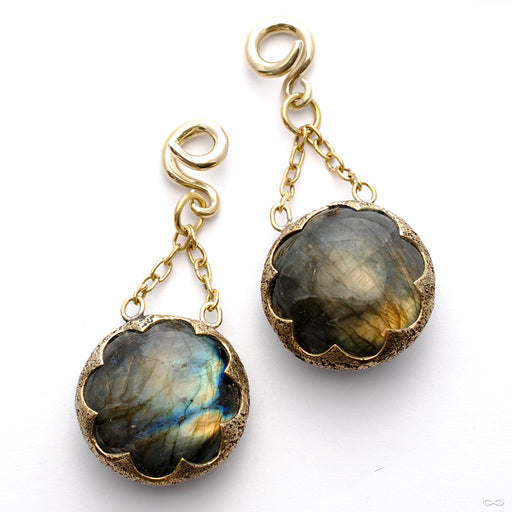 Labradorite Cushion Dangles from Diablo Organics