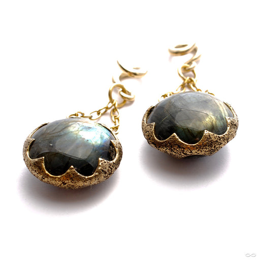 Labradorite Cushion Dangles from Diablo Organics