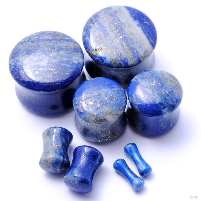 Lapis Double-Flare Plugs from Oracle in Assorted Sizes