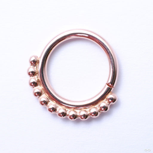 Latchmi Seam Ring in Gold from BVLA in Rose Gold