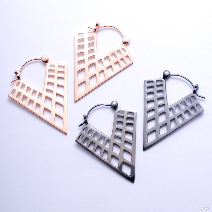 Small Lightspeed Earrings from Tawapa in Assorted Metals