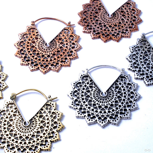 Majesty Black Earrings from Maya Jewelry in Assorted Metals