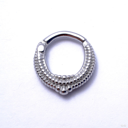 Melange Clicker from Tether Jewelry in Steel