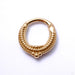 Melange Clicker from Tether Jewelry in Yellow Gold