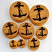 Anchor Plugs from Omerica Organic in Osage Orange