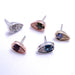 Pavé Teardrop Press-fit End in Gold from BVLA with Assorted Stones
