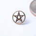 Round Pentagram Press-Fit End in Gold from BVLA in All Gold
