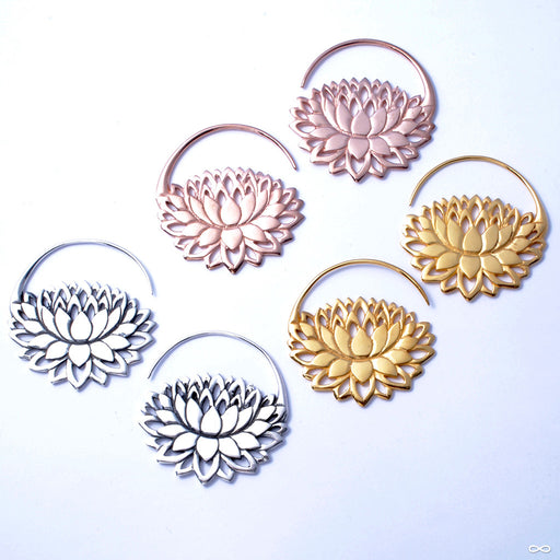 Petal to the Metal Earrings from Maya Jewelry in Assorted Metals