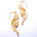 Rapunzel Earrings from Maya Jewelry in Yellow Gold-plated Brass