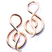 Shakti Spirals from Little 7 in Brass