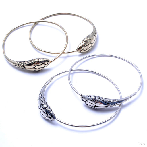 Snake Hoop Earrings from Eleven44 in Assorted Metals