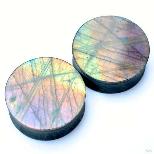 Labradorite Plugs in 1 ⅜” from Stone Witch