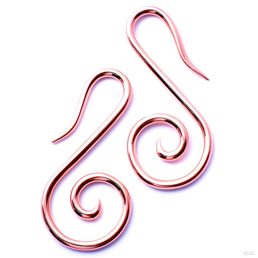 Swan Spirals from Little 7 in Copper