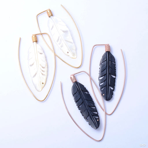 Tommahawk Earrings from Maya Jewelry in Assorted Metals